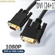 HOMECLEOESQX Dvi 24+1 To Vga Cable, DVI 24+1 15-pin VGA Dvi To VGA Cable Adapter, Male To Male Video