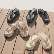 A666 | Beautiful Wedge Flip Flops | Women's Sandals Height 6Cm | Latest Wedge Sandals