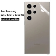For Samsung S25 S25+ S25 Ultra Back Full Cover Screen Protector Back Hydrogel Full Coverage Matte Sc