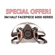 SPECIAL OFFER - 3M HALF FACEPIECE 6000 SERIES