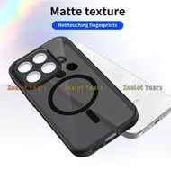 Casing for Honor X6c 4G Phone Case Matte Transparent Magnetic Shockproof Cover