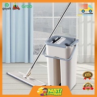 {PACU1688} Magic MOP FLAT Floor Cleaning SET WITH BUCKET/Rectangular MOP