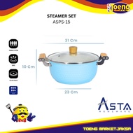 COOKING POT AMBROMIA SOUP PAN 22CM ASAP-22 ASTA