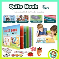 Children Cognition Books Montessori Toys Baby Learning Educational Quiet Book Activity Busy Book For