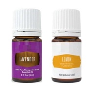 Crazy !️ Lavender and Lemon Essential 5ml Combo by Young-Livings Lavender Mfg2021, lemon Mfg2023