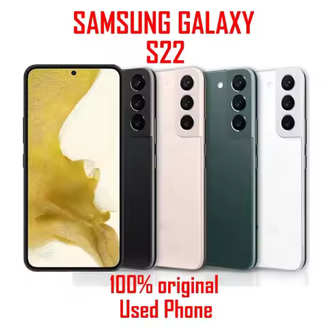 Samsung Galaxy S22 5G S901U1 6.1" AMOLED 8GB RAM + 128GB/256GB ROM Snapdragon NFC Octa-Core Android 