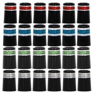 10pcs Glitter Golf Shaft Ferrules For Iron Wedge Club Tip 0.370 9.3*20*14mm