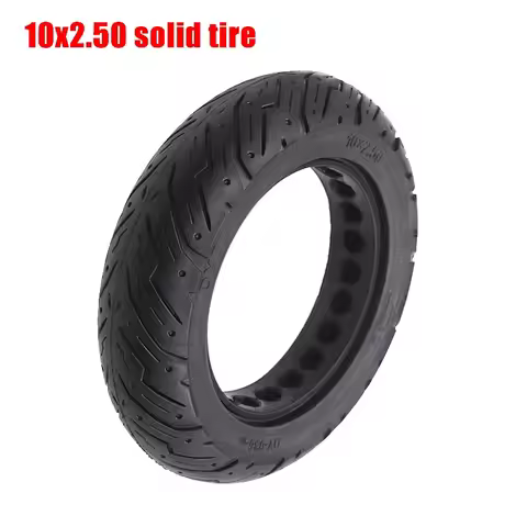 10 Inch 10x2.50 Solid Tire Fit For Max G30 Xiaomi max Electric Scooter Solid Tubeless Explosion Proo