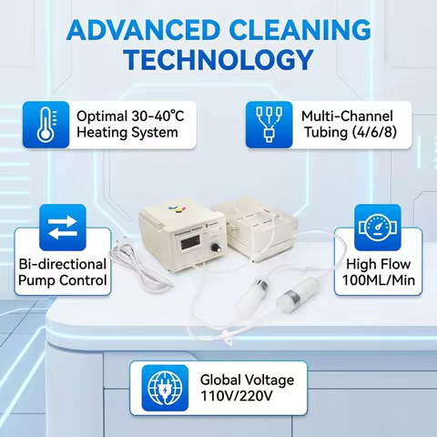 UV Solvent DTF Ink Printhead Cleaning Kit With Heating System Unclog For Epson XP600 i3200 i1600 L18