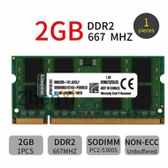 Kingston 2GB DDR2 667MHz PC2-5300S KVR667D2S5/2G SODIMM Memory Laptop RAM AD22