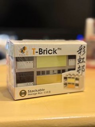 [退坑] TINY 微影 T-Brick 彩虹邨收納盒(黃橙)