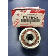 ORIGINAL TOYOTA HILUX VIGO KUN25 KUN26 REVO GUN125 GUN126 ALTERNATOR PULLEY WITH CLUTCH / ALT DECOUP
