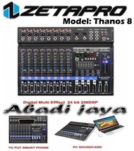 !! MIXER ZETAPRO THANOS 8 ZETAPRO THANOS 8 MIXER ZETAPRO GARANSI RESMI