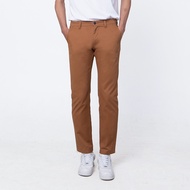 EDWIN JEANS - FREDDY CHINOS - DARK BROWN Celana Panjang - Bottoms Man Reguler Fit