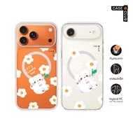 CaseClub Iphone Case Magnetic Bearplease Daisy Pattern For i17 Pro Max/i17 Pro/i Air/i17
