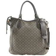 LOUIS VUITTONBuzas Anjoule 手提包，兩用肩背包，M95622，Monogram Mini Lin Platine，2008 年，灰色，SR3088，斜挎包，肩背包，手提包，兩