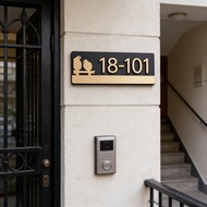 3D Hdb Unit Unit Number Signage Customised Unit Sign door sign  door unit number house unit number N