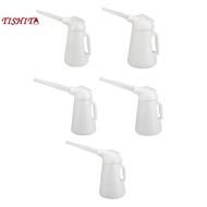 [tishita] Oil Jug with Spout Oil Measuring Container Engine Oil Dispenser Jug Oil Measuring Jug with