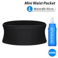 NEWBOLER Outdoor Running Belt With Soft Water Bottle Breathable Waist Pack