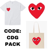 CDG T-Shirt/Shirt | CDG Totebag | CDG PA Vintage Premium Clothing Short Tops for men oversize S-3XL