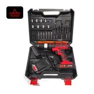 Mesin Bor Cas 2Baterai 36V JLD 36-2 Cordless Drill 13mm Bor Cas JLD 36 Volt Murah Promo Komplit