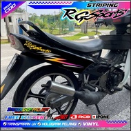 STRIPING VARIATIONS FOR SUZUKI RG SPORT MOTORCYCLES/ STICKER LIST OF SUZUKI RG SPORT MOTORCYCLES
