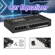 5/7/9 Band Car Equalizer Audio EQ Tuning Crossover Amplifier Parametric Car Preamplifier Audio Equal
