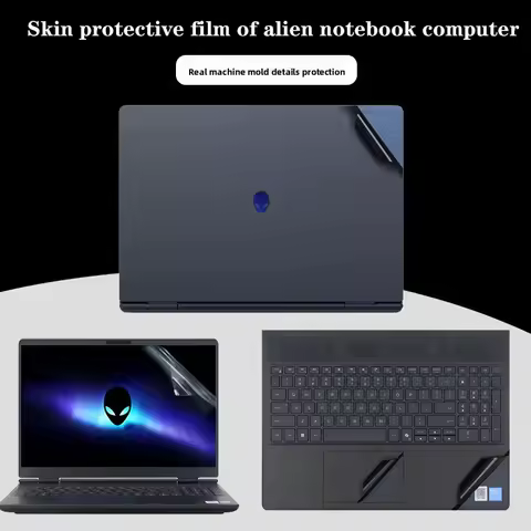For 18inch 2025 Alienware 18 Area-51 Gaming Laptop M18R2 /R1 skin Easy-to-cut sticker screen protect