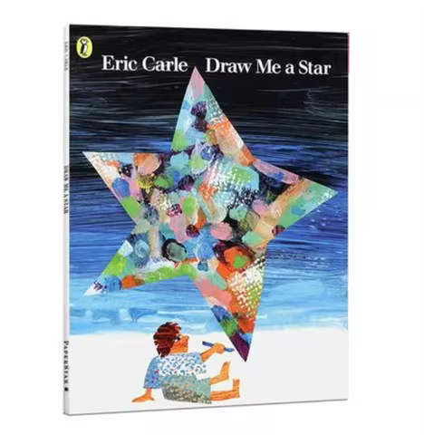 Eric Carle Draw Me a Star Early Educational English Picture Short Storybook Fbor Baby Kids Bedtime R