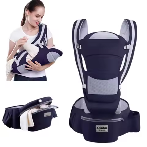 Newborn Ergonomic Baby Carrier Backpack Infant Baby Hipseat Carrier Front Facing Ergonomic Kangaroo