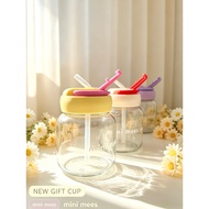 NEW Mini Mees Glass Shaker 200ml Macaroon Colour Shaker