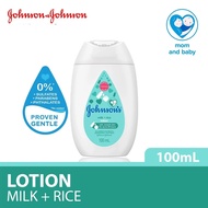 Johnson's Baby Milk + Rice Lotion (100ml)