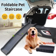 EmmAmy Foldable Pet Climbing Ladder Anti-slip Plastic Car Pet Staircase