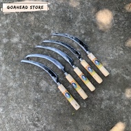 Sabit Gergaji Panen Padi Super Tajam Bergerigi - Sabit Gergaji Padi Baja Selendang - Gergaji Panen P