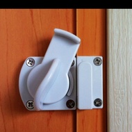 Folding Door Pvc Hook Lock Bathroom Hook Lock Latch/Folding Door Lock for PVC Sliding Washroom Toilet Bathroom Door Lock