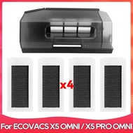 Ecovacs X5 Omni / X5 Pro Omni Robot Vacuum Cleaner Accessories Dust Box Dustbin Hepa Filter Spare Pa