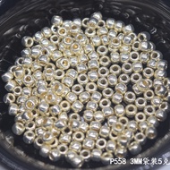 Xinxin DIY Dongbao Toho Import Bead Pf558 Golden/Silver Beads 1.5 /2/3/4mm Abrasion Resistant Beaded