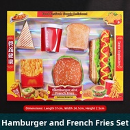 YUANQINGCHUAN | Ritual Paper Hamburgers French Fries and Cola Set