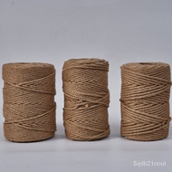 ‍🚢Factory Wholesale Manila Rope Handmade Ingredients Fine Jute Rope Binding Tug of War RopeDIYTag Cat Climbing Frame