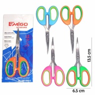 [SST] 5" Paper Scissors EMIGO Stationery Children Colorful Apple Handle