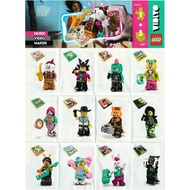 LEGO VIDIYO 43101 BANDMATES SERIES 1 MINIFIGURES 2021 VIDEO MUSIC MAKER BEATBOX LIMITED EDITION RETI