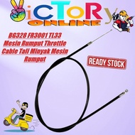 BG328 FR3001 TL33 Mesin Rumput Throttle Cable Tali Minyak Mesin Rumput