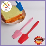 Spatula Silikon Bergerigi Scraper Krim Kue Mentega Spatula Krim Bahan Silikon Food Grade