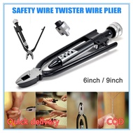 6inch/9inch Aircraft Safety Wire Twister Plier Electrical Lock Twisting Tool