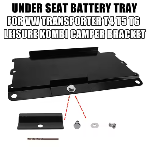 Under Seat Leisure Battery Tray Clamp & Bolt For VW Volkswagen T5 T6 Campervan