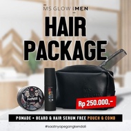 POMADE MS GLOW MEN / PAKET HAIR MS GLOW FOR MEN PLAYMAKER MS GLOW MEN