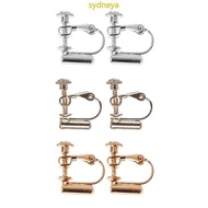 Best Clip On Earrings Converter Fashion Earring Clip Backs Earring Clamps 3 Color