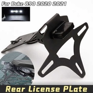 E9 Para 3 KTM 890 Fender Eliminator Tail Tidy License Plate Holder Mount Bracket LED Light Para Sa