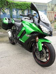 KAWASAKI Z1000SX 2015 綠色 雙箱