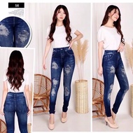 Imported Highwaist Jeans Leggings for Women 7/ 8 Jumbo Length